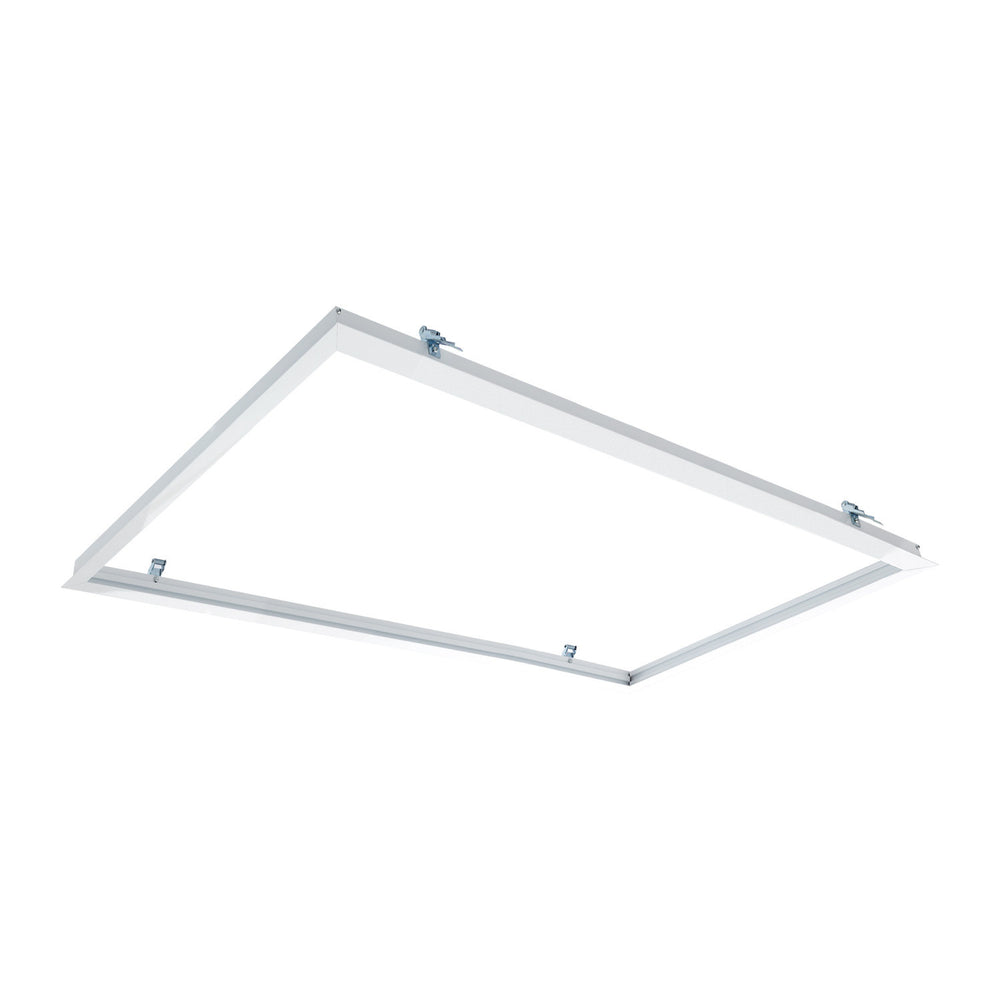 Tsong LED panel recessed frame 120x30cm White aluminium, IP20, 220-240V, CE RoHS certified