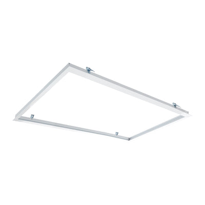 Cadre encastré pour panneau LED Tsong 120x30cm Aluminium blanc, IP20, 220-240V, certifié CE RoHS
