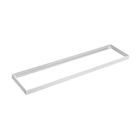 Cadre à LED Spectrum pour luminaire en saillie 300x120mm blanc, design économe en énergie pour un éclairage optimal de l'espace