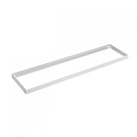 Cadre à LED Spectrum pour luminaire en saillie 300x120mm blanc, design économe en énergie pour un éclairage optimal de l'espace
