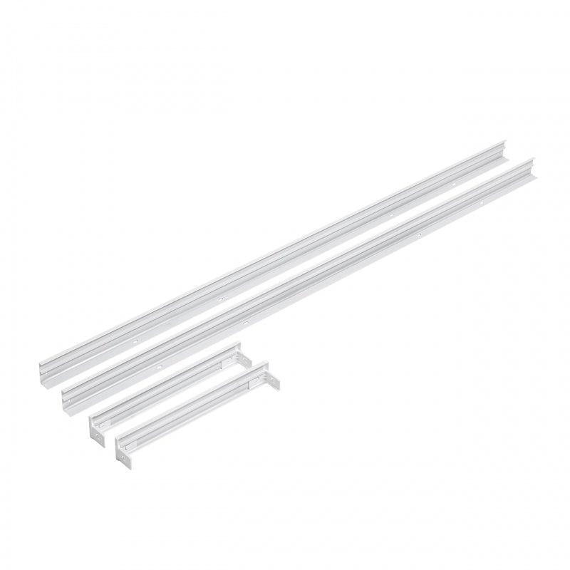 Cadre à LED Spectrum pour luminaire en saillie 300x120mm blanc, design économe en énergie pour un éclairage optimal de l'espace