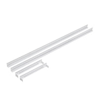 Cadre à LED Spectrum pour luminaire en saillie 300x120mm blanc, design économe en énergie pour un éclairage optimal de l'espace