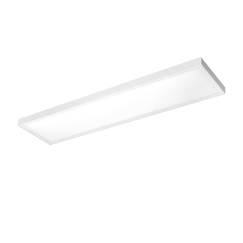 Cadre à LED Spectrum pour luminaire en saillie 300x120mm blanc, design économe en énergie pour un éclairage optimal de l'espace