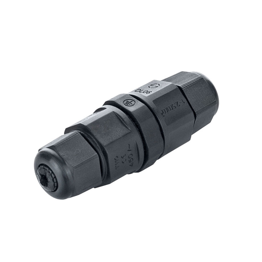 Connecteur LED Aigostar étanche 3 pôles pour câbles 0.5-2.5mm² IP68 Noir certifié CE RoHS