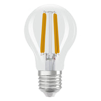 Ledvance LED Classic A E27 Warm White 2700K 3.8W dimmable clear bulb 806 lumens 220-240V IP20 50000h
