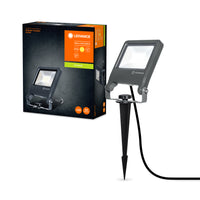 Ledvance ENDURA Projecteur de Jardin à Piquet LED Extérieur 20W 3000K 1700 lumens IP65 Gris Foncé