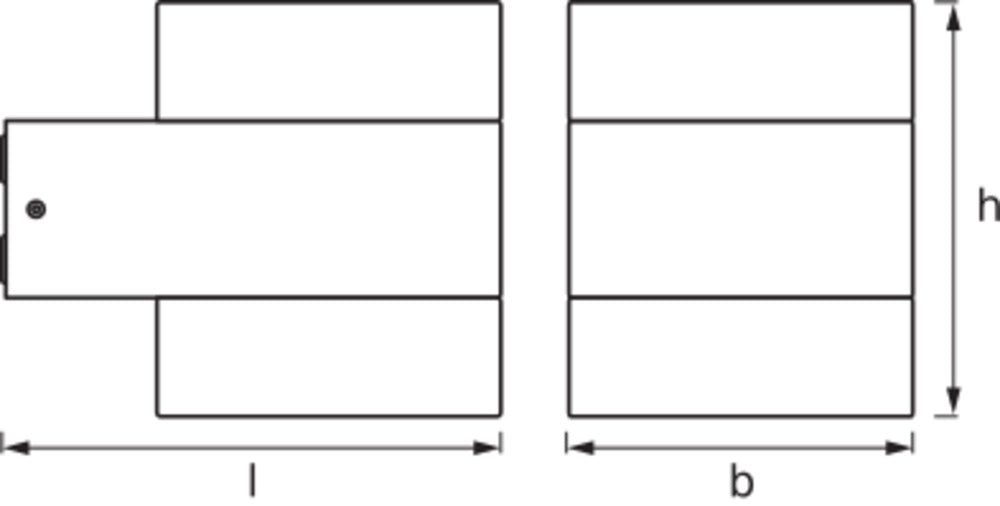 Ledvance ENDURA Style UpDown Puck Applique Murale LED 13W 3000K 980 lumens IP44 Gris Foncé Extérieur