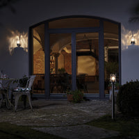 Ledvance ENDURA Classic Post 80cm E27 Lampe de chemin extérieure en acier inoxydable LED IP44