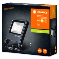 Ledvance ENDURA Projecteur de Jardin à Piquet LED Extérieur 10W 3000K 800 lumens IP65 Gris Foncé