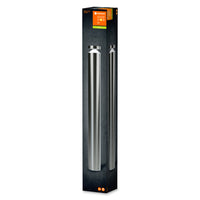 Ledvance ENDURA Style Cylinder 80cm applique murale d’extérieur LED en acier inoxydable 6W 3000K IP44 Blanc chaud