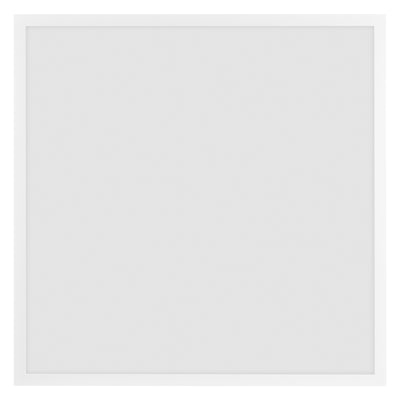 panneau LED confort aluminium blanc 33W 4320 lumens 4000K blanc froid 60x60cm