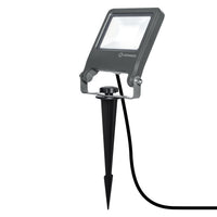 Ledvance ENDURA Projecteur de Jardin à Piquet LED Extérieur 20W 3000K 1700 lumens IP65 Gris Foncé