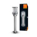 Ledvance ENDURA Classic Post 55cm E27 outdoor stainless steel lamp IP44 with glass diffuser