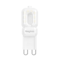 Braytron LED G9 capsule, 3W dimmable, 3000K blanc chaud, 260 lumens, angle de faisceau de 240°, 220-240V