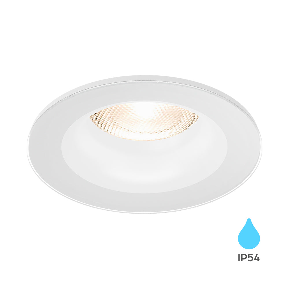 Spot lumineux encastré Braytron GU10 35W blanc IP54 éclairage intérieur