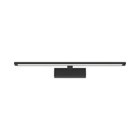 Braytron 12W LED mirror light, IP44, 900 lumens, 3IN1 color temperature, black, 600 mm length, 220-240V