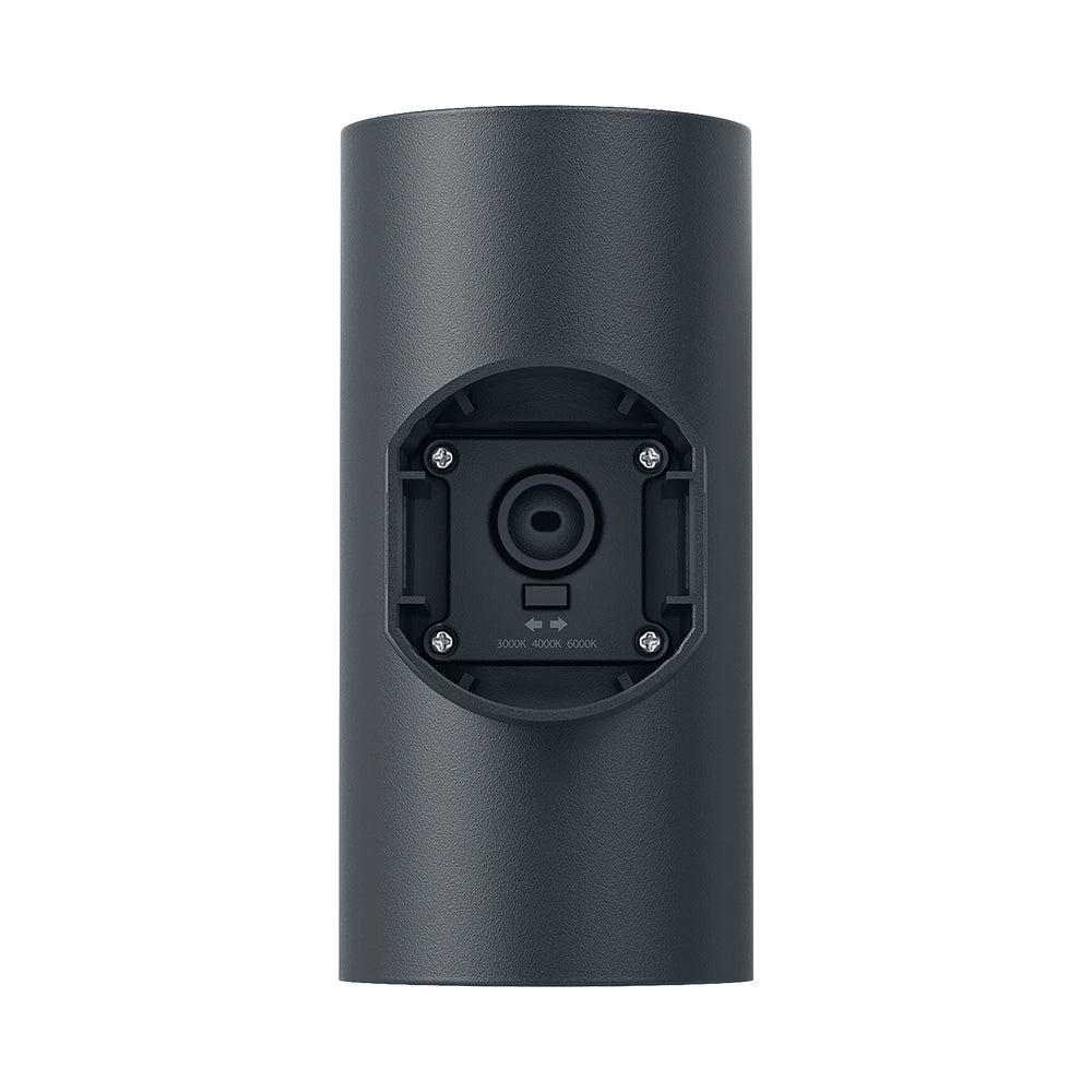 Applique murale LED Braytron 2x9W CCT 3-en-1 1780 lumens Gris IP65 IK08 éclairage extérieur