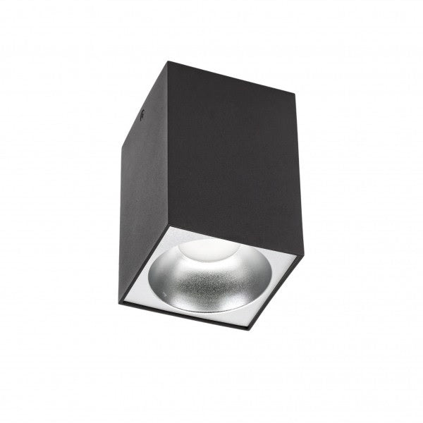 Spot plafond LED Spectrum cube noir mat 95x95x138mm excl. spot LED pour éclairage moderne