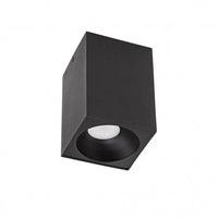 Spot plafond LED Spectrum cube noir mat 95x95x138mm excl. spot LED pour éclairage moderne