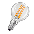 Ampoule LED classique E14 filament clair 4W 470 lumens 2700K blanc très chaud remplace 40W