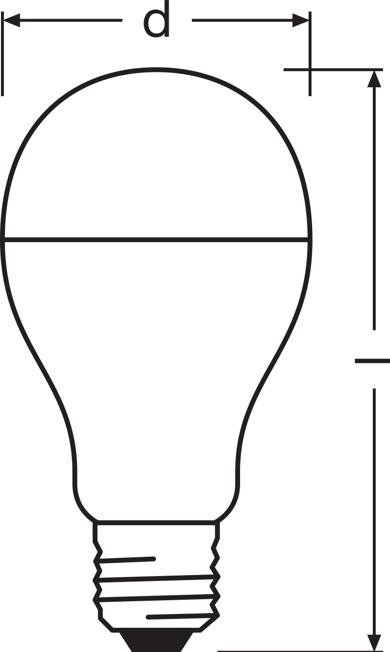 Ampoule LED E27 classique 19W 827 blanc chaud très intense 2452 lumens remplace 150W