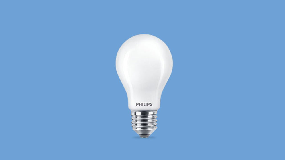 Ampoule LED Philips CorePro 10.5W E27 A60 4000K Blanc froid 1521 lumens non dimmable 230V 300° finition mate