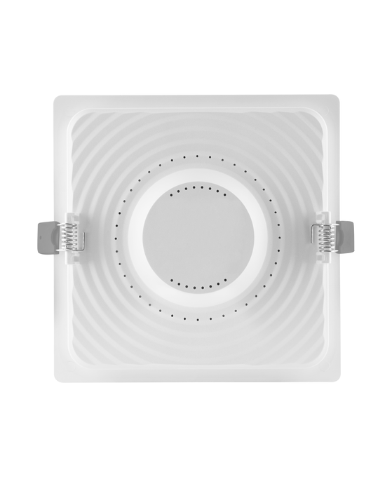 Ledvance LED Downlight Slim Carré 12W 4000K 1020 lumens Plafond Encastré Blanc IP20 155mm