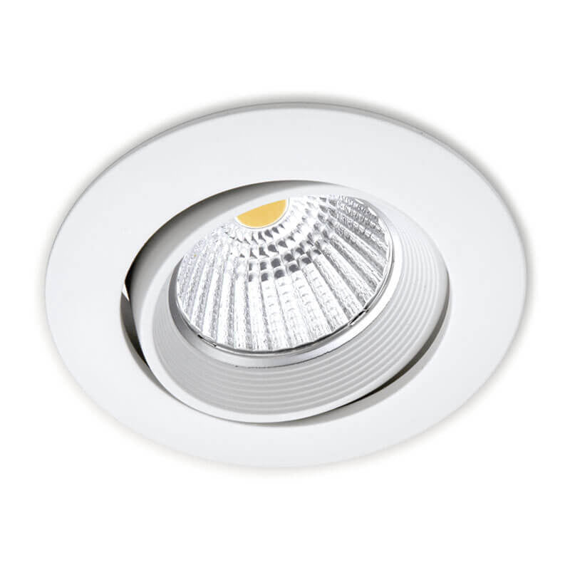 Spot encastré LED LCB 10.5W 3000K 220-240V IP20 CRI 80 puce Philips sans scintillement CE RoHS découpe 83mm