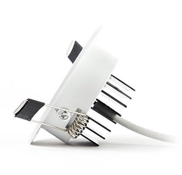 Spot encastré LED LCB 10.5W 3000K blanc chaud IP20 220-240V puce Philips CE RoHS découpe 83mm