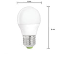 Lampe LED Spectrum E27 dimmable 6W remplace 42W 6000K lumière du jour 520 lumens ampoule sphérique
