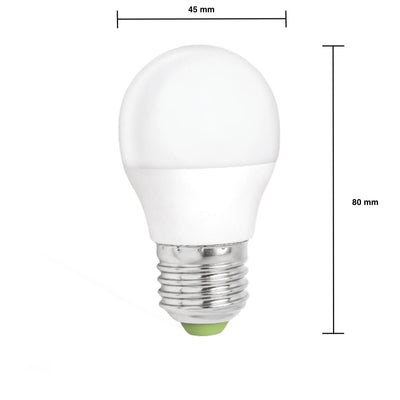 Lampe LED Spectrum E27 dimmable 6W remplace 42W 6000K lumière du jour 520 lumens ampoule sphérique