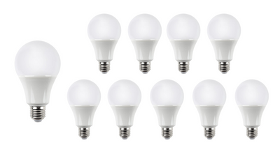 Modee ampoule LED E27 A60 10.5W 3000K 1521 lumens IP20 non dimmable lot de 10