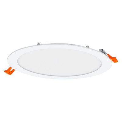 Slim LED Downlight Recessed White 22W 6500K 2000 lumens 110D cut-out 200mm 225mm