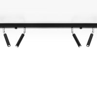 LED plafondspot zwart EYETECH with 6 x G9 sockets by Sollux Lighting
