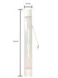 Réglette LED Spectrum 60cm 18W armature pour éclairage d'ambiance blanc chaud
