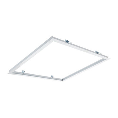 Cadre encastré pour panneau LED LCB 60x60cm Blanc, aluminium, IP20, 220-240V, certifié CE RoHS