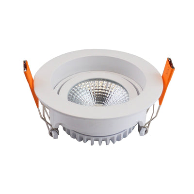 Spot encastré LED LCB 95mm IP65 blanc 5W 420 lumen 2700K blanc chaud