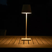 Lampe LED Lucide 1521 lumens utiles, 3000K, 10.5W, remplacement 1250W, aluminium or mat