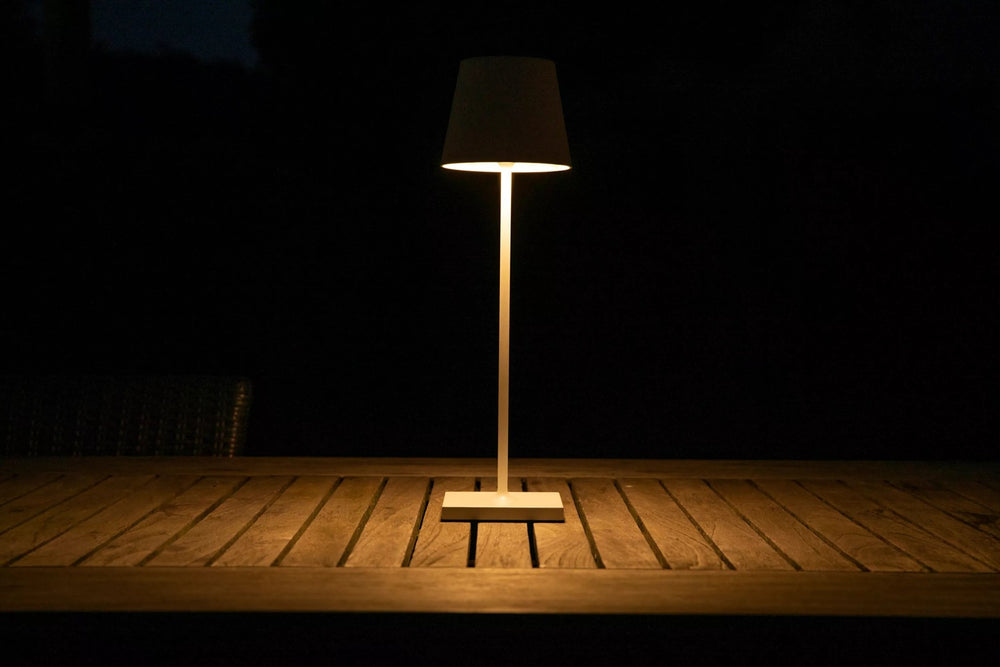 Lampe LED Lucide 1521 lumens utiles, 3000K, 10.5W, remplacement 1250W, aluminium or mat