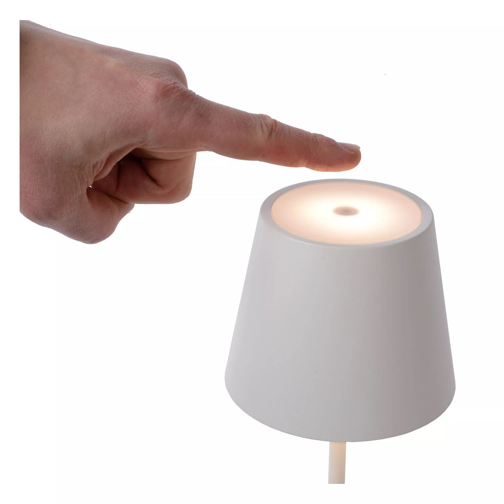 Lampe LED Lucide 1521 lumens utiles, 3000K, 10.5W, remplacement 1250W, aluminium or mat