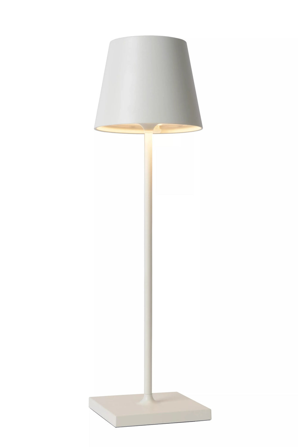 Lampe LED Lucide 1521 lumens utiles, 3000K, 10.5W, remplacement 1250W, aluminium or mat
