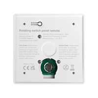 Mi-Light wireless dimmer wall control CCT white 220-240V IP20