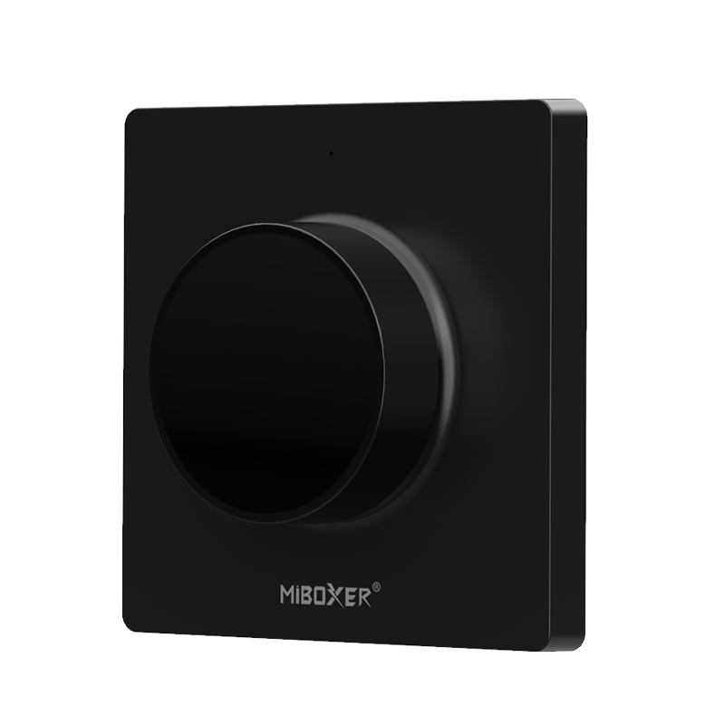 Tsong LED wireless wall dimmer CCT Black, IP20, 220-240V, CE RoHS certified