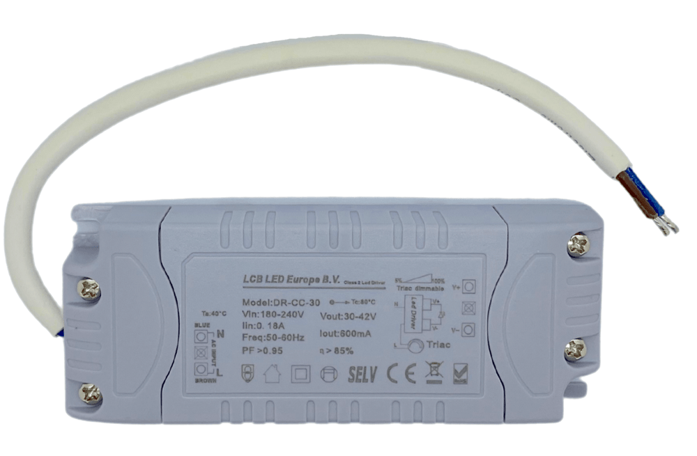 Driver LED dimmable découpage de phase Triac 27-42V pour panneau LED 25W