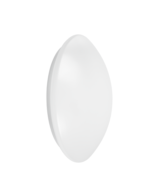 Hublot LED Circulaire en Saillie Ø400 Blanc, 24W, 1920 lumens, 3000K, IP44
