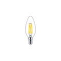 Philips Ampoule LED Bougie 3.4W E14 B35 Claire Warm Glow 2200-2700K dimmable 470 lumens 90CRI ampoule en verre