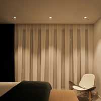 Spot encastrable LED 85mm ip65 noir 5w dim to warm pour salle de bain