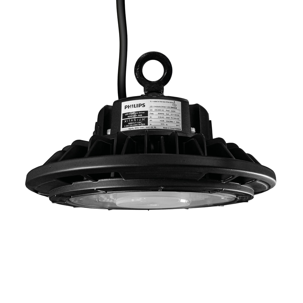 LCB LED UFO High Bay 240W 6000K IP20 Pilote Philips Garantie 5 ans CE RoHS