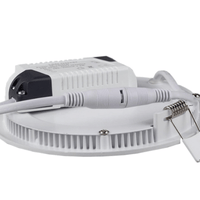 Led dimmable round recessed spotlight 12W 4000K - replaces 100W