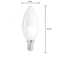 Spectrum LED candle bulb E14 1W 230V 3000K warm white 90 lumens 270° beam non dimmable